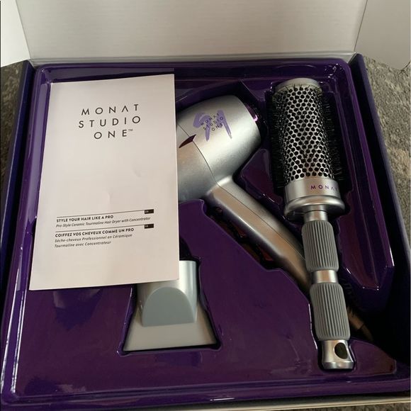 Monat Studio One Hair Dryer and Styling Brush New - Picture 2 of 3